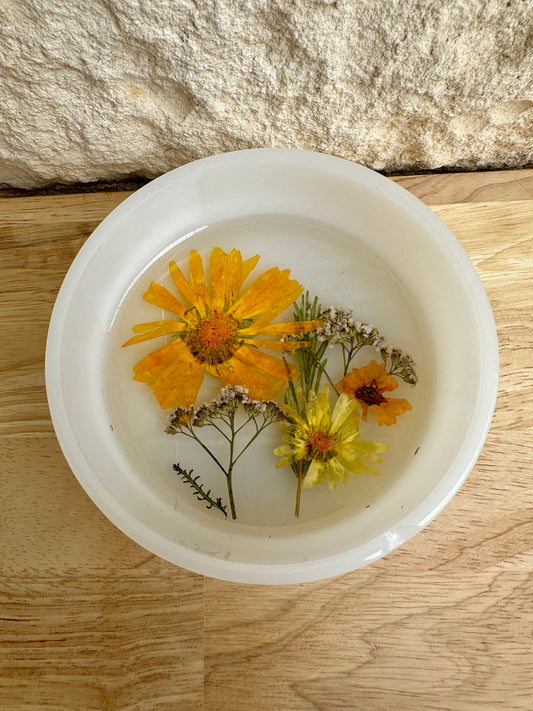 Decorative Dish _ Yarrow & Wildflowers
