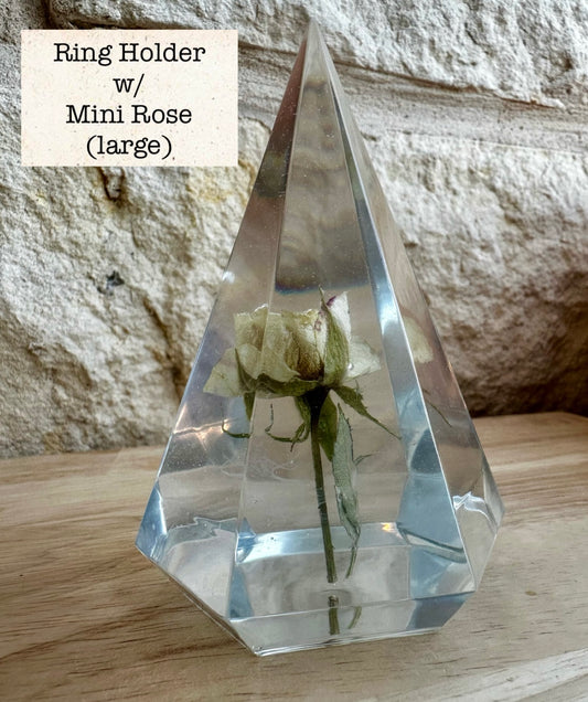 Ring Holder _ Mini Rose (large)