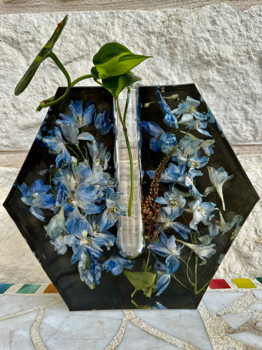 Vase _ Delphinium